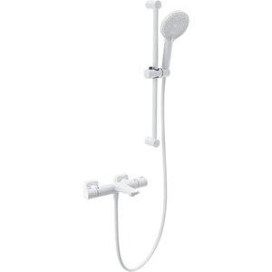 Изображение товара Смеситель для ванны и душа Wonzon & Woghand WW-C2021-A-MW, термостатический, с душевым гарнитуром, цвет белый матовый