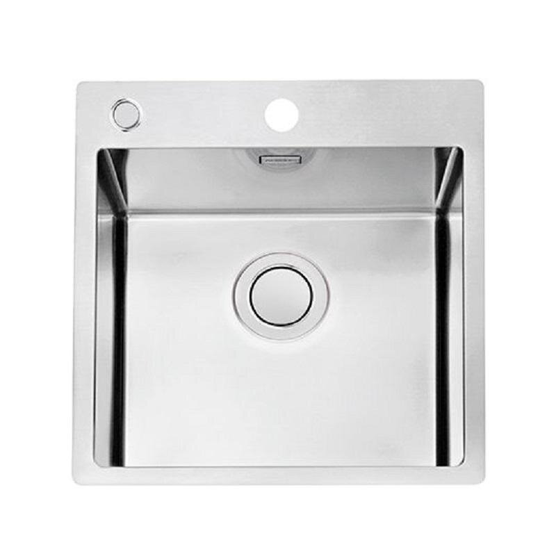 Изображение товара Мойка кухонная Alveus Pure 20 1123786, 46.5 х 52.5 см, сатинированная сталь Изображение товара Мойка кухонная Alveus Pure 20 1123786, 46.5 х 52.5 см, сатинированная сталь