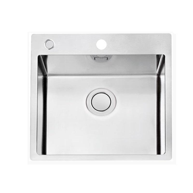 Изображение товара Мойка кухонная Alveus Pure 30 1123787, 51.5 х 52.5 см, сатинированная сталь Изображение товара Мойка кухонная Alveus Pure 30 1123787, 51.5 х 52.5 см, сатинированная сталь