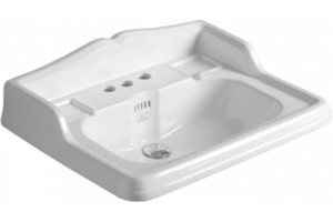 Изображение товара Раковина Simas Arcade AR834bi*3, 73 см, с 3 отверстиями под смеситель, фаянс, белая