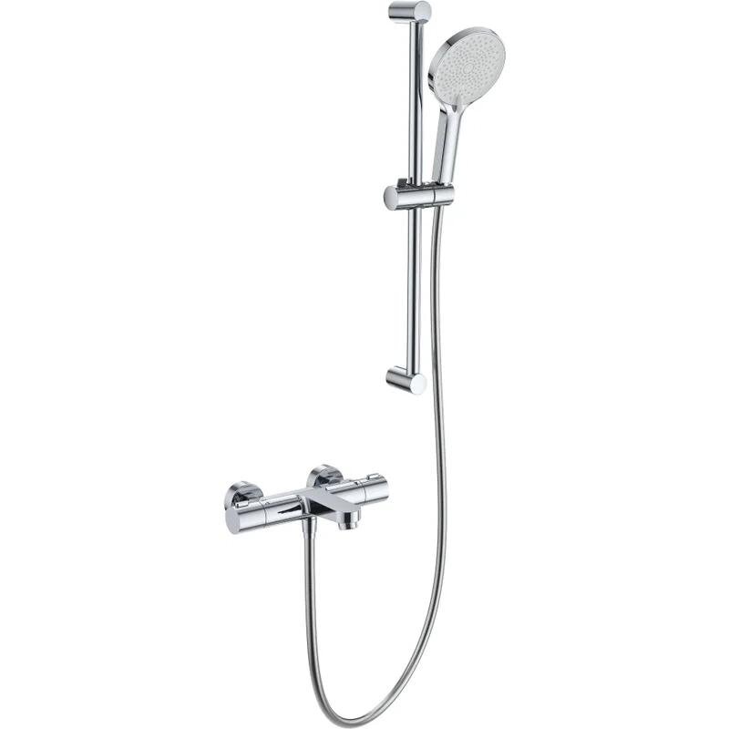 Изображение товара Термостатический смеситель для ванны и душа Wonzon & Woghand WW-C2018-A-CR хром