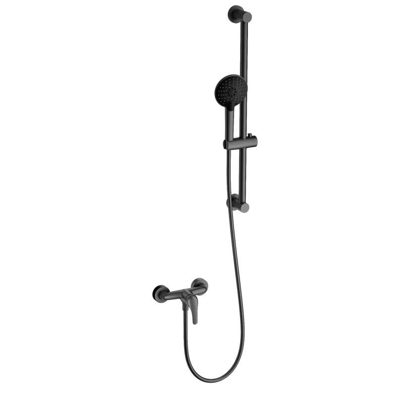 Изображение товара Современный смеситель для душа Wonzon & Woghand WW-4570-BGG темный графит