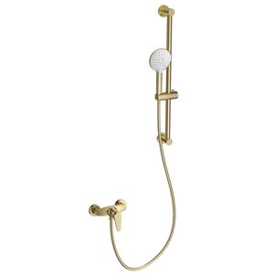 Изображение товара Смеситель для душа Wonzon & Woghand WW-AE3103-BG с душевым гарнитуром и PVD покрытием