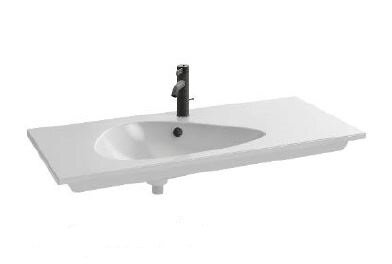 Изображение товара Раковина мебельная Jacob Delafon Nouvelle Vague EXAP112-Z-00 белый глянцевый 121х51 см