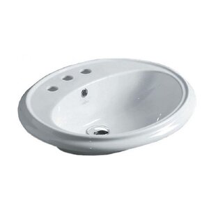 Изображение товара Раковина Simas Arcade AR859bi*3, 61 см, с 3 отверстиями под смеситель, фаянс, белая