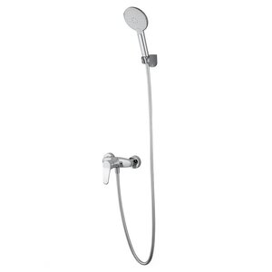 Изображение товара Смеситель для душа Wonzon & Woghand Alfa WW-AE3102-CR, с душевым гарнитуром, цвет хром