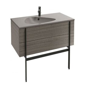 Изображение товара Тумба под раковину Jacob Delafon Nouvelle Vague 80 см, EB3030-E73, цвет - фактурный дуб