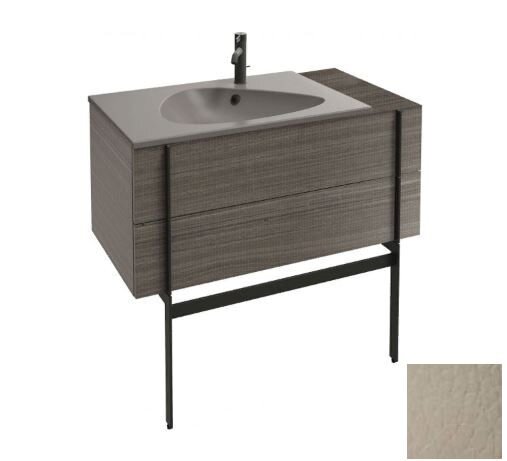 Изображение товара Тумба под раковину Jacob Delafon Nouvelle Vague 100 см коричневая кожа