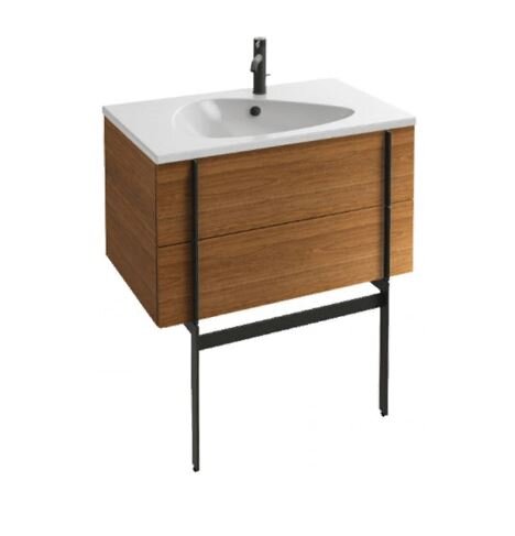 Изображение товара Тумба под раковину Jacob Delafon Nouvelle Vague 100 см ореховое дерево