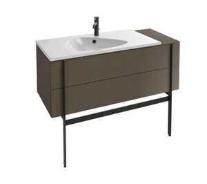 Изображение товара Тумба под раковину Jacob Delafon Nouvelle Vague 120 см, EB3033-NR2,  цвет - коричневая кожа