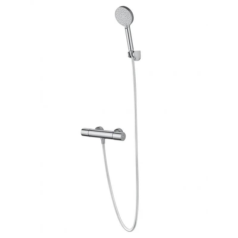 Изображение товара Смеситель Wonzon & Woghand Inn WW-A2006-A-CR термостатический с душевым гарнитуром, хром