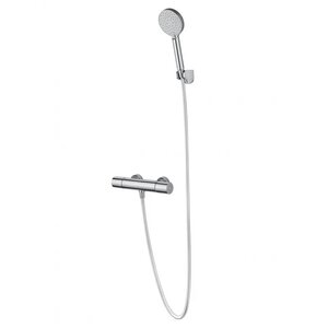 Изображение товара Смеситель Wonzon & Woghand Inn WW-A2006-A-CR термостатический с душевым гарнитуром, хром