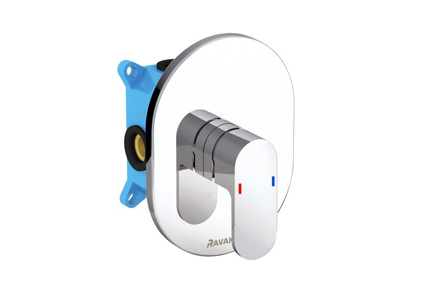Изображение товара Смеситель для душа Ravak Chrome X070057 CR 066.00 для R-box, скрытого монтажа, хром Изображение товара Смеситель для душа Ravak Chrome X070057 CR 066.00 для R-box, скрытого монтажа, хром