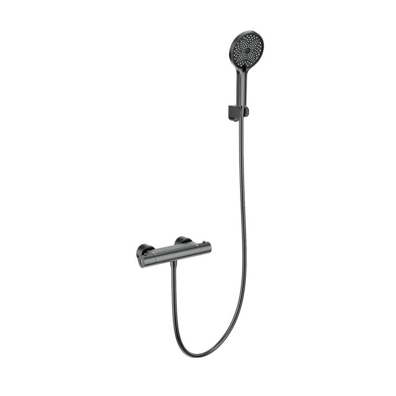 Изображение товара Смеситель для душа WW-B2003-A-BGG с термостатом, PVD графит