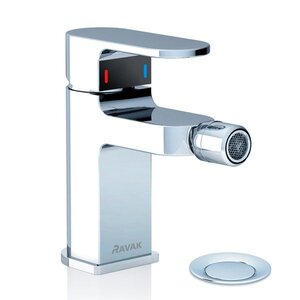 Изображение товара Смеситель для биде Ravak Chrome X070055 CR 055.00, с донным клапаном, хром