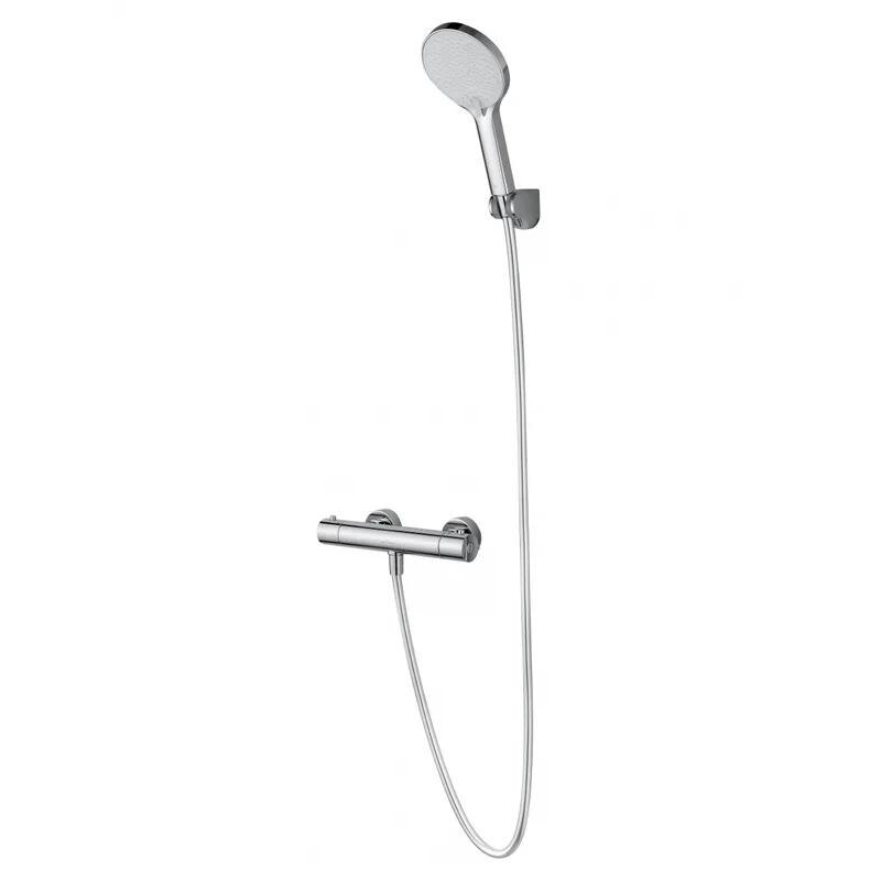 Изображение товара Смеситель для душа Wonzon & Woghand Inn WW-B2065-A-CR, термостатический, с душевым гарнитуром, цвет хром