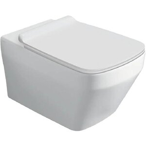 Изображение товара Подвесной унитаз Simas Baden Baden BB18bi matt, безободковый, белый матовый