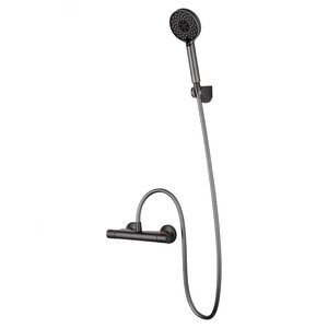 Изображение товара Смеситель термостатический Wonzon & Woghand Inn WW-B1005-A-BGG, PVD графит