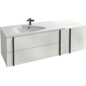 Изображение товара Тумба под раковину Jacob Delafon Nouvelle Vague 145 см, EB3037RU-N18, цвет - белый глянцевый Изображение товара Тумба под раковину Jacob Delafon Nouvelle Vague 145 см, EB3037RU-N18, цвет - белый глянцевый