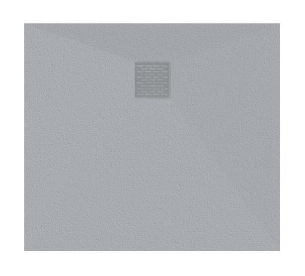 Изображение товара Душевой поддон Bas Essentia 80x80 графит, литьевой мрамор, низкий бортик