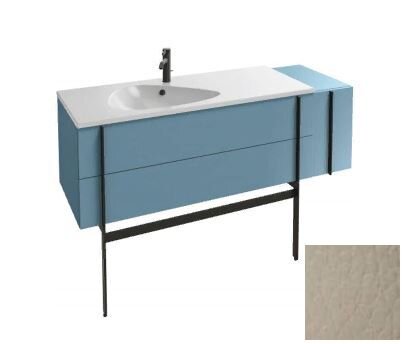 Изображение товара Тумба под раковину Jacob Delafon Nouvelle Vague 145 см, коричневая кожа, подвесная