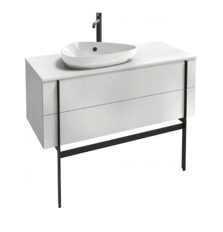 Изображение товара Тумба под раковину Jacob Delafon Nouvelle Vague 80 см белая глянцевая