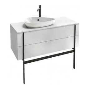 Изображение товара Тумба под раковину Jacob Delafon Nouvelle Vague 100 см, EB3040-N18, цвет - белый глянцевый