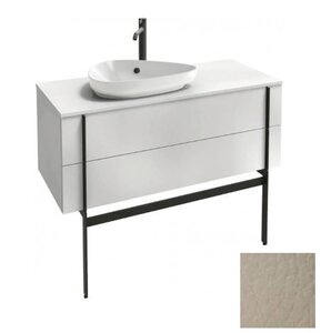 Изображение товара Тумба под раковину Jacob Delafon Nouvelle Vague 100 см коричневая кожа