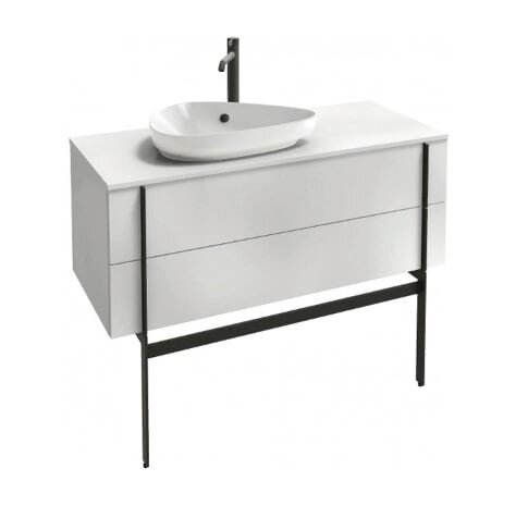 Изображение товара Тумба под раковину Jacob Delafon Nouvelle Vague 120 см, белый глянец, подвесная