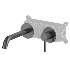 Изображение товара Смеситель Whitecross Y1225GM Gunmetal с внутренней частью, PVD