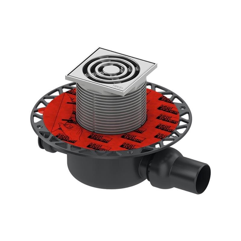 Изображение товара Дренажный трап TECEdrainpoint S 120 универсальный 50 мм с нержавеющей решеткой