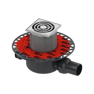 Изображение товара Трап дренажный TECEdrainpoint S 120 3601200, горизонтальный, хром матовый