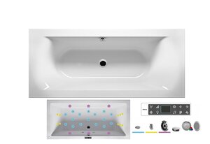 Изображение товара Ванна гидромассажная Riho Lima 160 x 70 см, BLISS