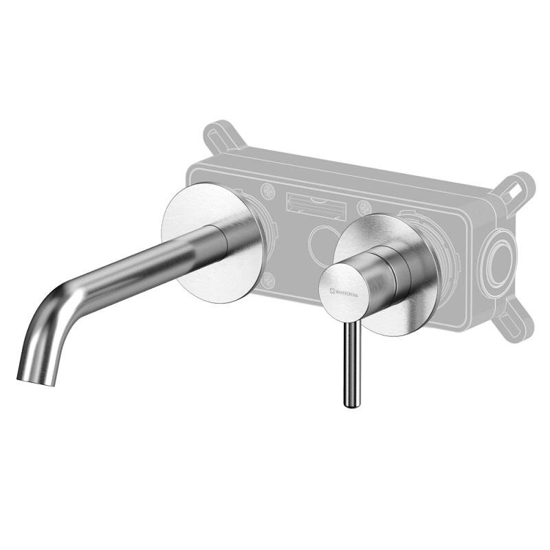Изображение товара Смеситель для раковины Whitecross Y brushed nickel, Y1225NIB, с внутренней частью, PVD никель брашированный