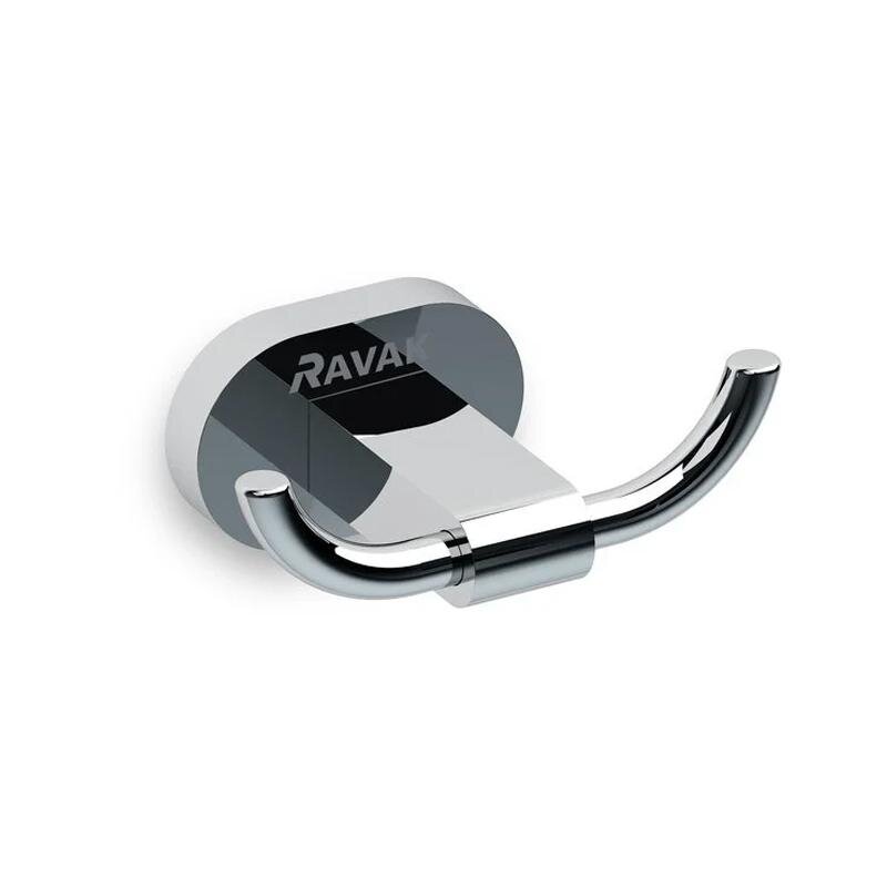 Изображение товара Крючок двойной Ravak Chrome X07P186 CR 100.00, хром