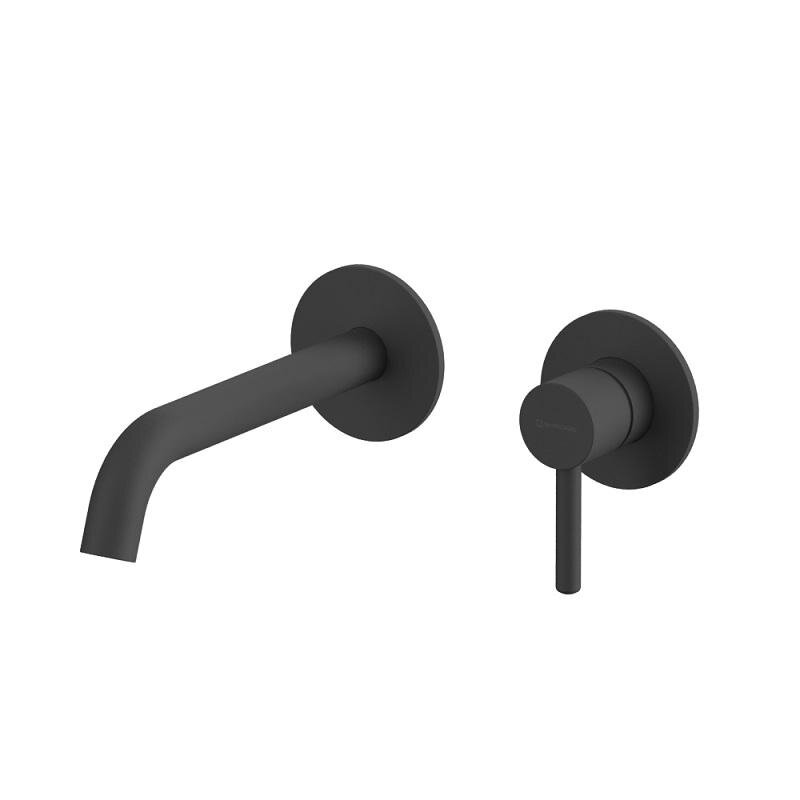 Изображение товара Смеситель для раковины Whitecross Y black, 2-Y1225BL, цвет черный матовый