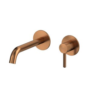 Изображение товара Смеситель для раковины Whitecross Y copper brushed, 2-Y1225CPB, PVD медь брашированная