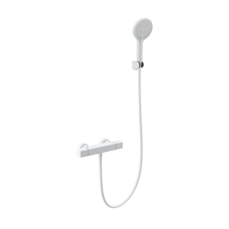 Изображение товара Смеситель Wonzon & Woghand Stay WW-B2016-A-MW термостатический белый матовый