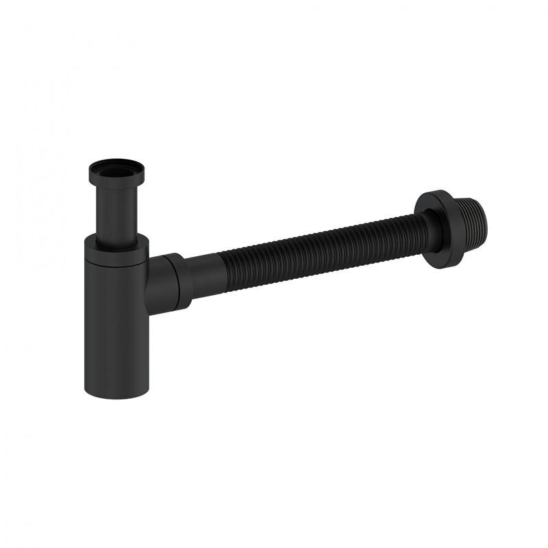 Изображение товара Сифон Wonzon & Woghand WW-88SS101-MB, для раковины, черный матовый