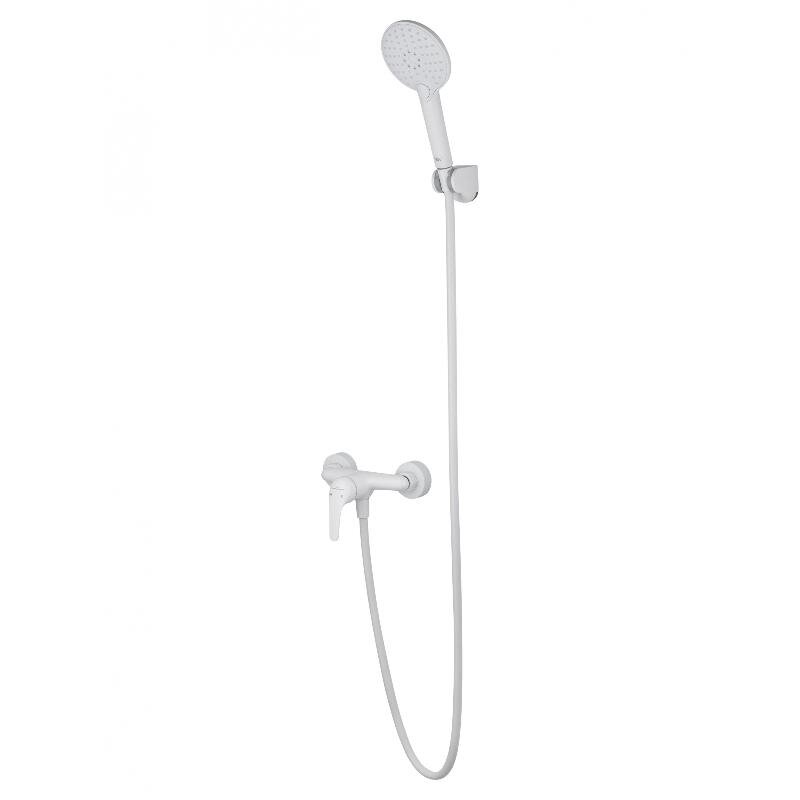 Изображение товара Смеситель Wonzon & Woghand WW-4540-MW для душа, белый матовый, 3 режима Изображение товара Смеситель Wonzon & Woghand WW-4540-MW для душа, белый матовый, 3 режима