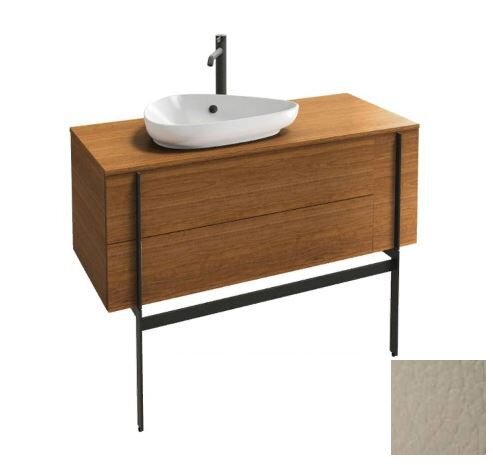 Изображение товара Тумба под раковину Jacob Delafon Nouvelle Vague 120 см коричневая кожа NR2