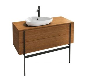 Изображение товара Тумба под раковину Jacob Delafon Nouvelle Vague 120 см, EB3042-E16, цвет - ореховое дерево