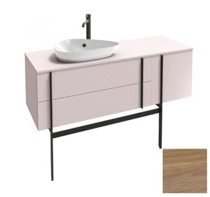 Изображение товара Тумба под раковину Jacob Delafon Nouvelle Vague 145 см ореховое дерево подвесная