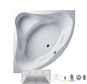 Изображение товара Ванна гидромассажная Riho Neo 140 x 140 см, FLOW