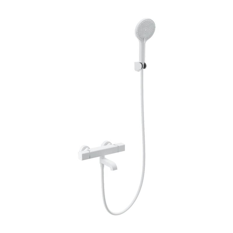 Изображение товара Смеситель Wonzon & Woghand Stay WW-B2016-A1-MW термостатический с душевым гарнитуром