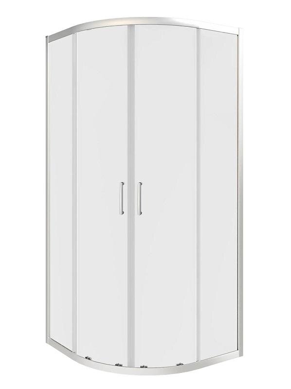 Изображение товара Душевой уголок Good Door Cube R-100-C-CH, КУ00003, 100 х 100 см, стекло прозрачное, профиль хром