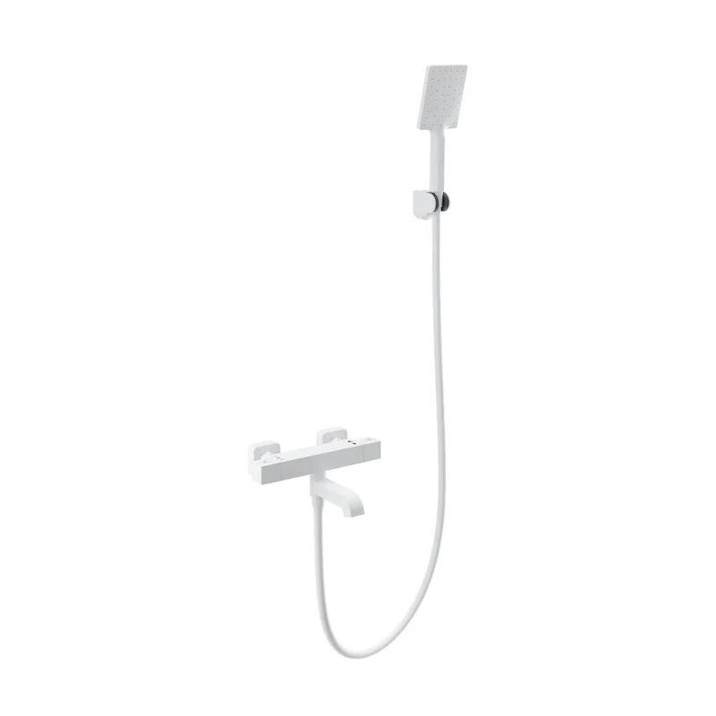 Изображение товара Смеситель Wonzon & Woghand Stay WW-B2026-A1-MW термостатический белый матовый Изображение товара Смеситель Wonzon & Woghand Stay WW-B2026-A1-MW термостатический белый матовый