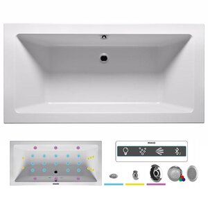 Изображение товара Гидромассажная ванна Riho Lugo 190x80 см с аудиосистемой и подсветкой