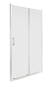 Изображение товара Душевая дверь Good Door Cube WTW-110-C-CH, КУ00011, 110 см, стекло прозрачное, профиль хром