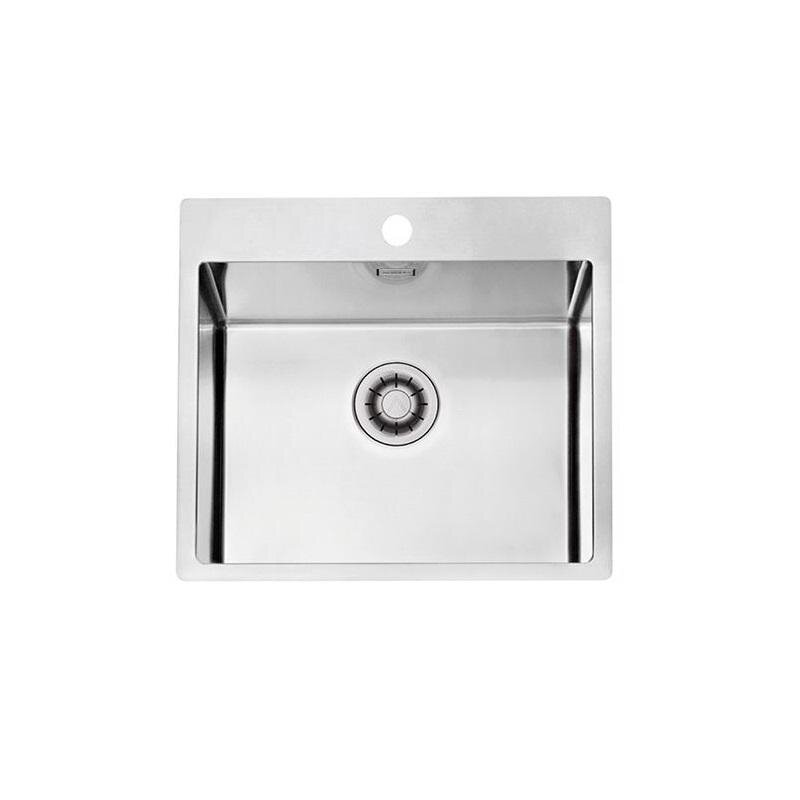 Изображение товара Мойка кухонная Alveus Pure 70 KMB 90 1149522, 56.5 x 52.5 см, сатинированная сталь